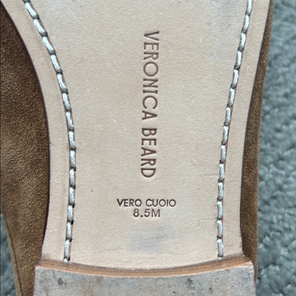 Veronica Beard Women’s Hazelwood Penny Suede Mules Size 8.5M - Picture 9 of 11